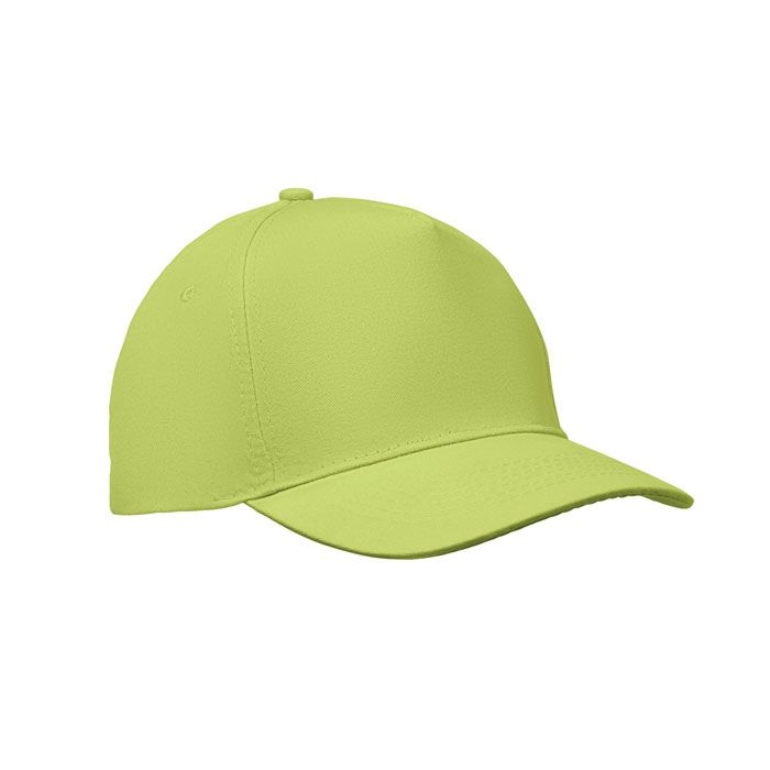 MO2345-48Sunny Baseball cap 5 panels 180gr_ limette