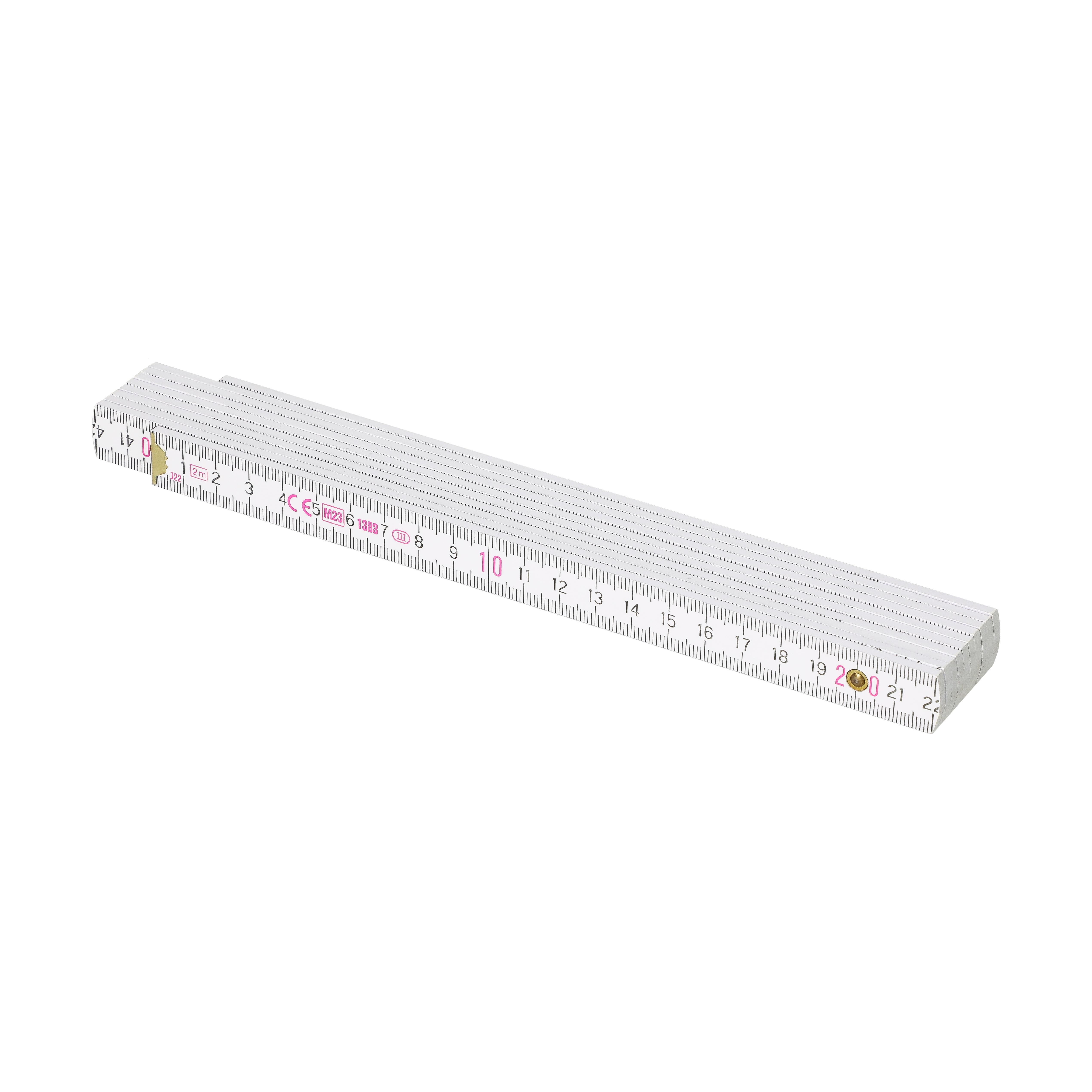 EL02140-1Zollstock _Craft_ Classic_ 2m_ weiss