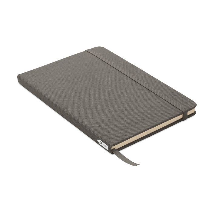 MO9966-15Note Rpet DIN A5 Notizbuch_ steingrau