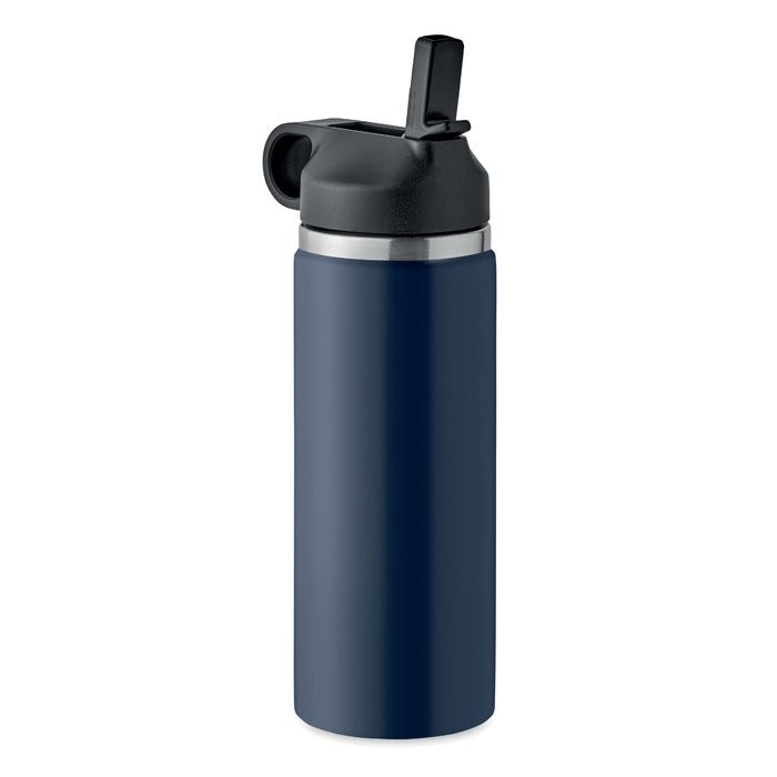 MO6938-85Ivalo Doppelwandige Flasche 500 ml_ marineblau