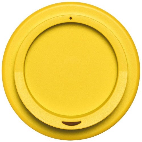 PF210002-26Americano® 350 ml Isolierbecher mit Schutzring_ schwarz_gelb