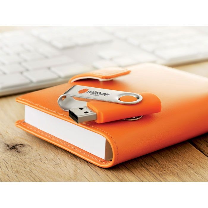 MO1001A-10-4GBTechmate Pendrive Techmate. USB flash 4GB_ orange_ 4 GB