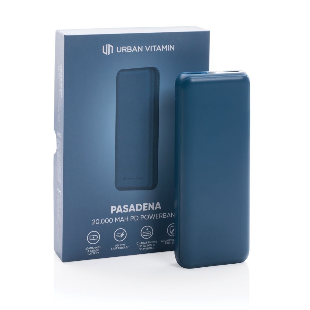 XDP322_75-5Urban Vitamin Pasadena 20.000mAh 18W PD Powerbank_ blau