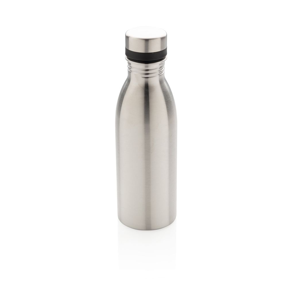 XDP435.71-2Deluxe Wasserflasche aus RCS recyceltem Stainless-Steel_ silber