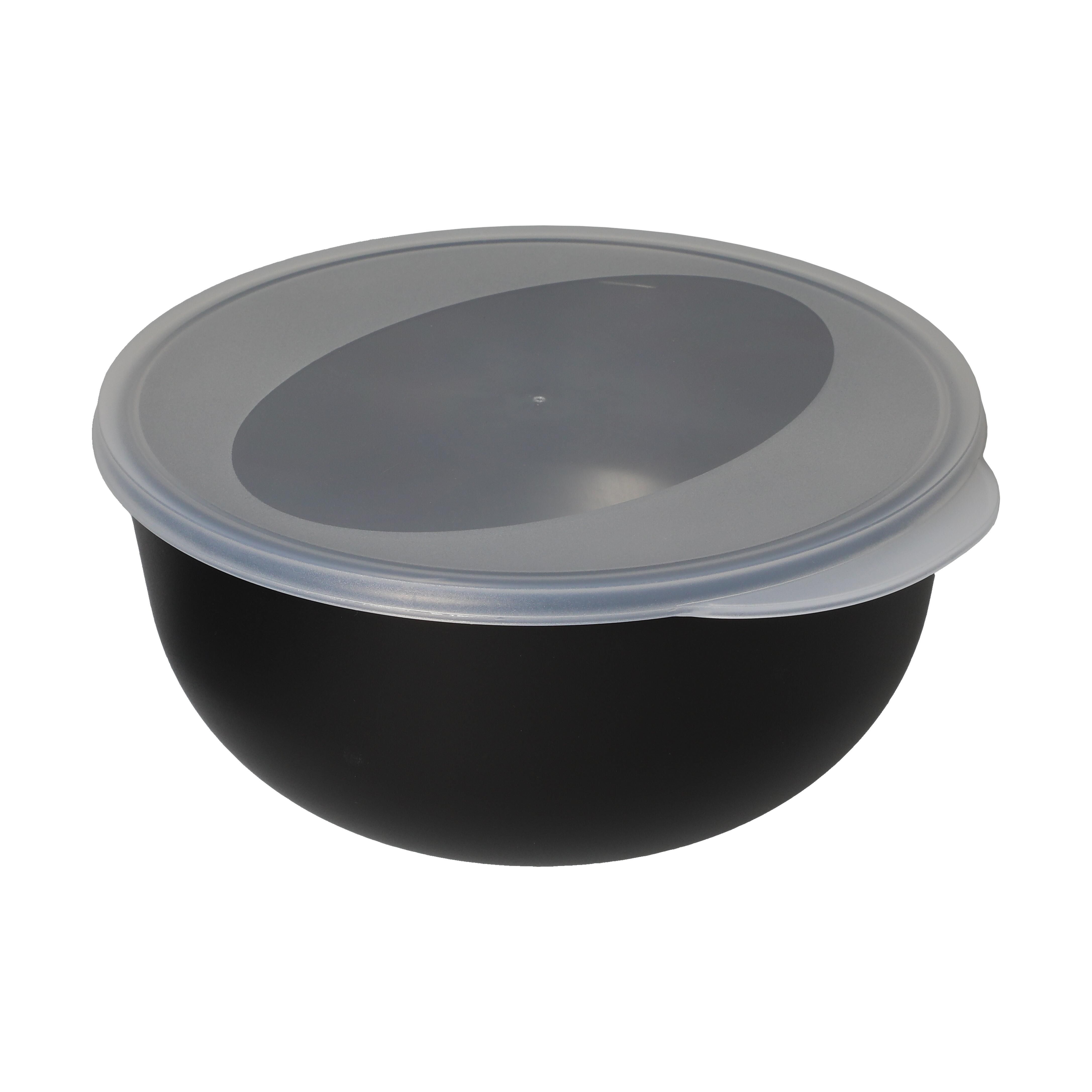 EL02119-5Food-Bowl _ToGo_ Classic_ 1_0 l_ schlichtes schwarz_ transparent-milchig