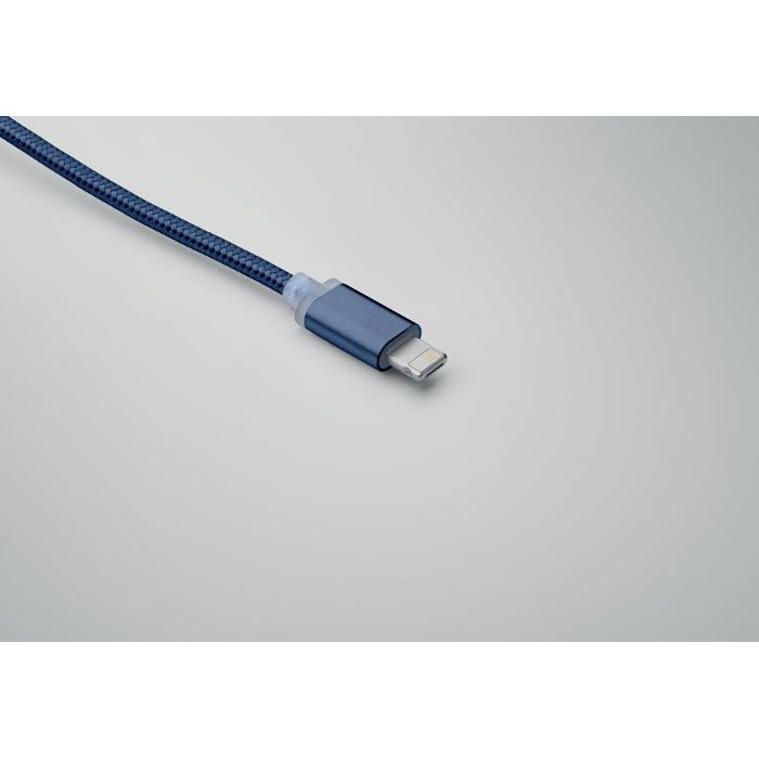 MO2141-85Blue 4in1 Ladekabel Typ-C_ marineblau