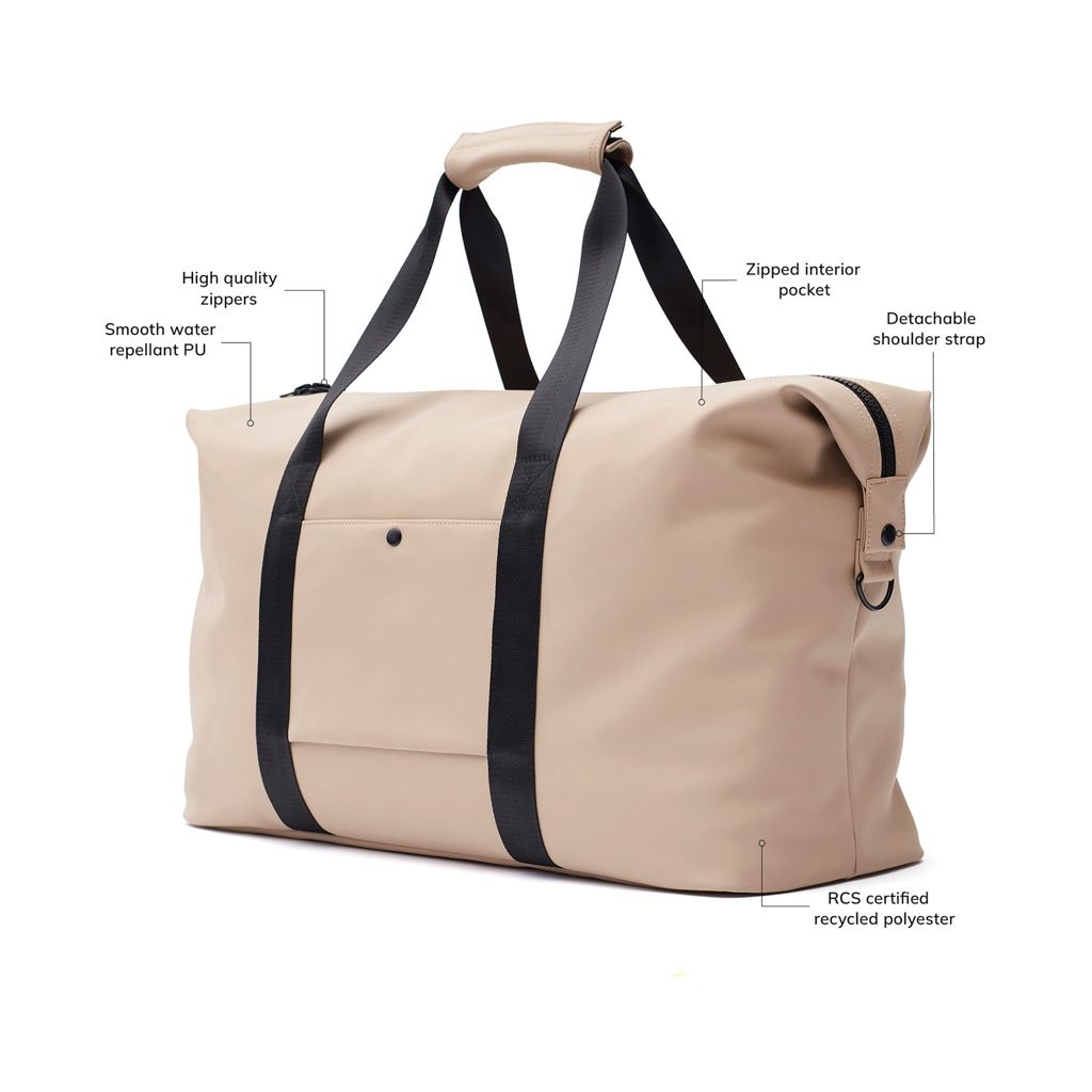 XDV5002-20VINGA Baltimore Weekendbag_ greige
