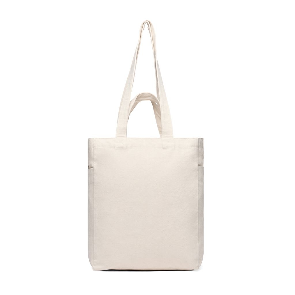 XDV76205-13VINGA Hilo AWARE™ Tasche mit Reissverschluss aus rec. Canvas_ off white