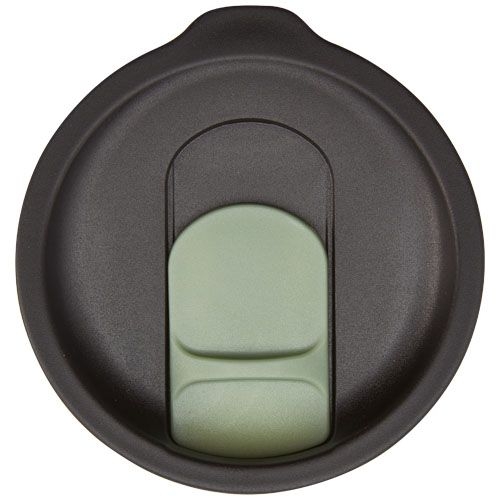 PF100731-3Nordia 400 ml doppelwandiger Becher aus Recyclingmaterial_ heather gruen