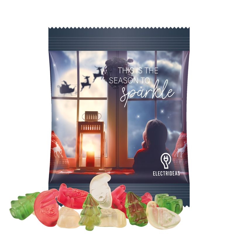 JG20161Minituete 10 g Trolli Fruchtgummi Weihnachtsmischung