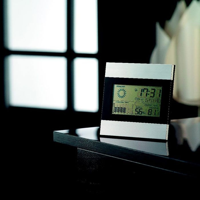 IT3575-16Ripper Wetterstation und Uhr_ mattsilber