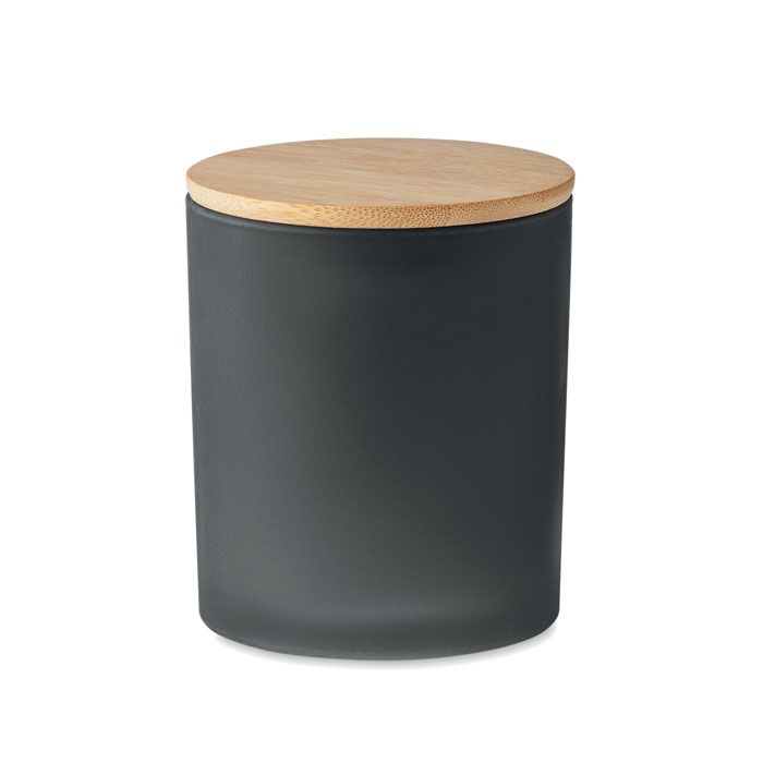 MO6613-03Keops Medium Kerze im Glas 200 g_ schwarz