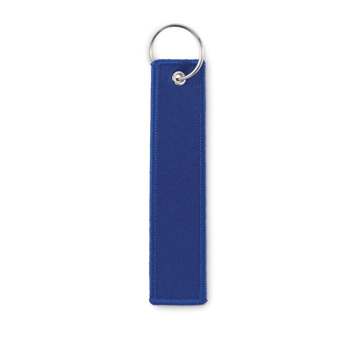 MO2463-37Takeoff Schluesselring Polyester Tag_ koenigsblau