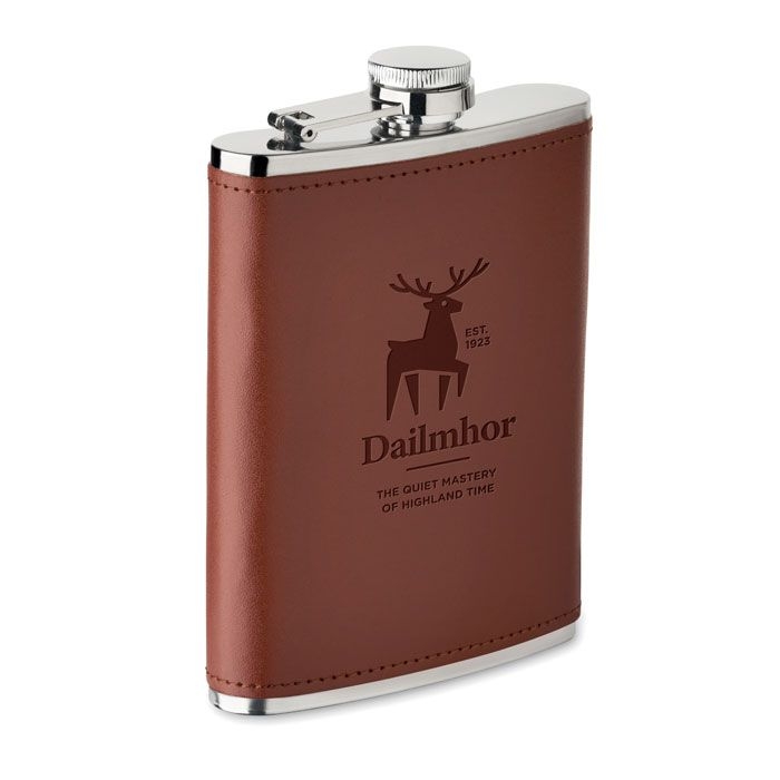 MO2629-01Slimmy Flachmann 200 ml_ braun