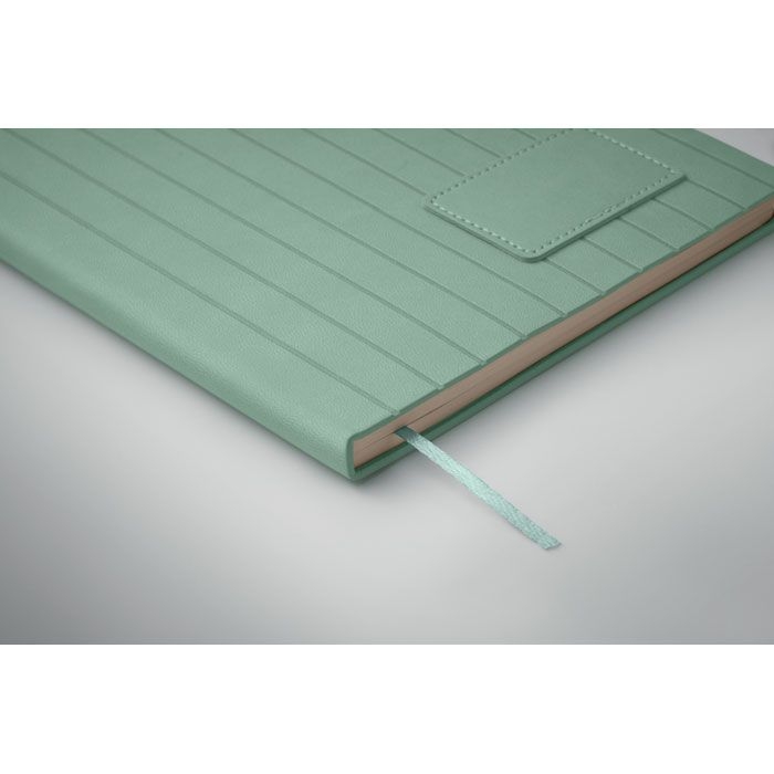 MO2663-77Tintray DIN A5 Smokey Notizbuch PU_ mintgruen