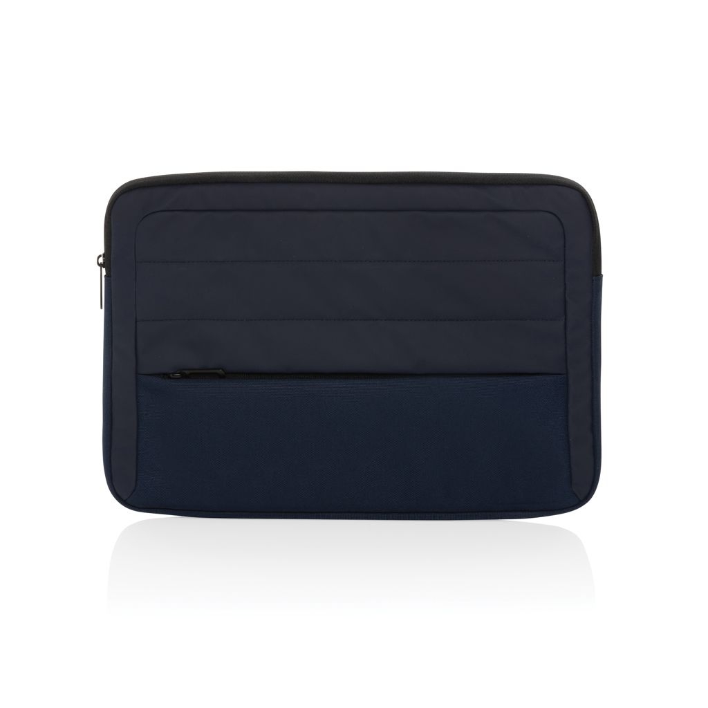 XDP788_15-5Armond AWARE™ RPET 15.6_ Laptop-Sleeve_ navy blau