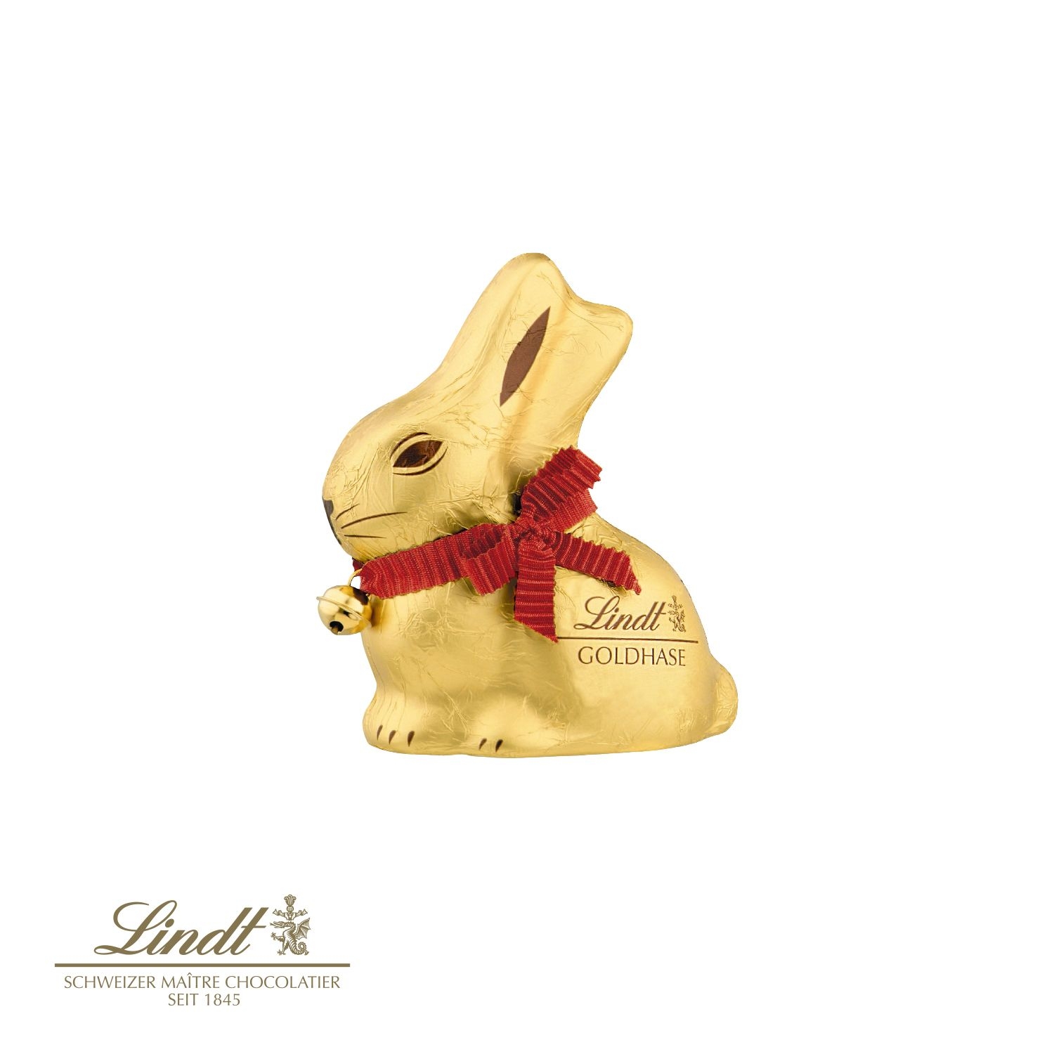 CD94539-01Lindt Goldhase in Werbekartonage_ 100 g_ Lindt Goldhase