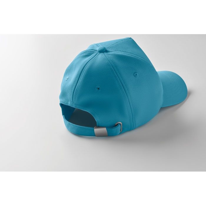MO6831-12Senga Rpet cap 5 panels 210g_m²_ tuerkis