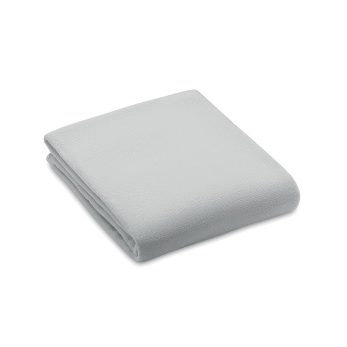MO6805-07Bogda RPET-Polar Fleece-Decke_ grau