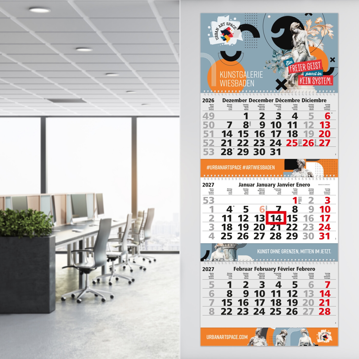 GE0046-HE3-Monatskalender Maxi Wire-O 3