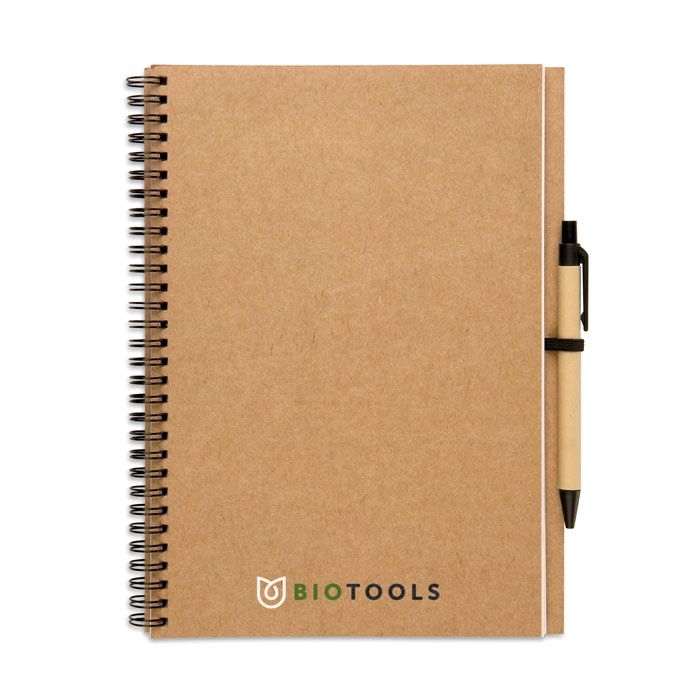 KC7013-13Bloquero Plus Recyceltes Notizbuch_ beige