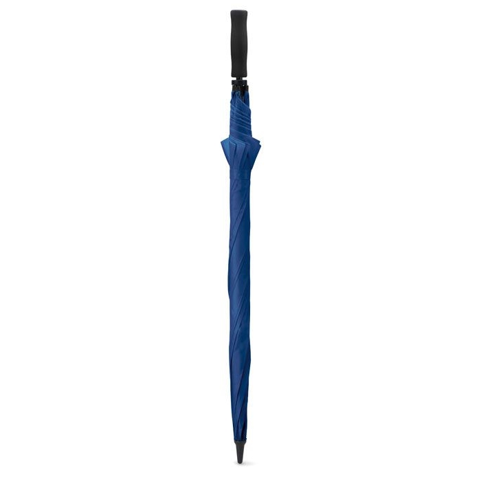KC5187-04Gruso Regenschirm mit Softgriff_ blau