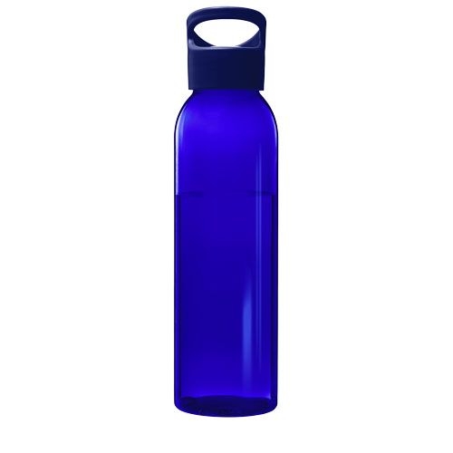 PF100777-3Sky  650 ml Sportflasche aus recyceltem Kunststoff_ blau