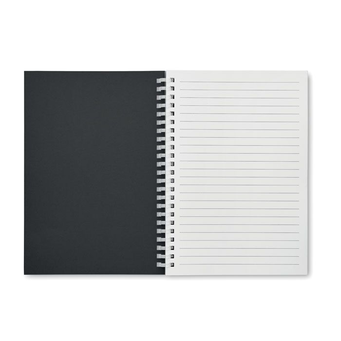 MO2523-03Recarnote DIN A5 Notizbuch Karton_ schwarz