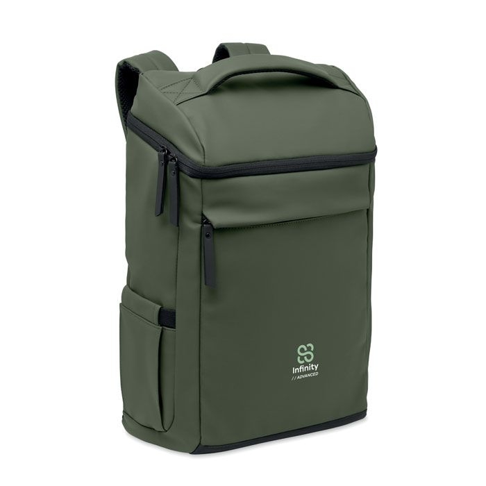 MO3122-60Boulder 15_ PU Laptop-Rucksack_ dunkelgruen