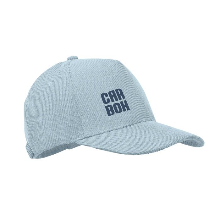 MO2879-66Wale Baseball Kappe 5 Panels Cord_ babyblau
