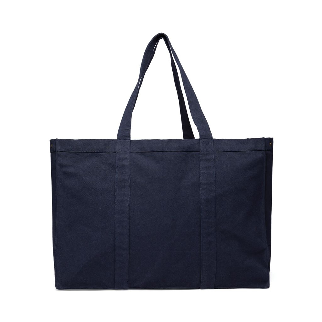 XDV76201-5VINGA Hilo AWARE™ Maxi-Tasche aus recyceltem Canvas_ navy blau