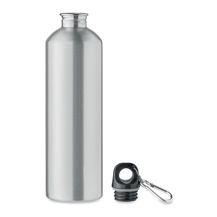 MO2404-16Rebig Moss Trinkflasche recycelter 750 ml_ mattsilber