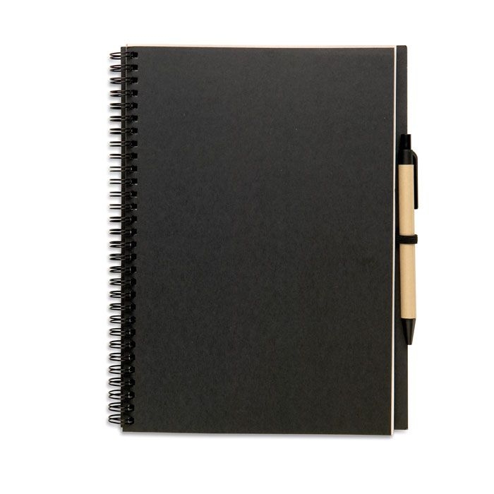 KC7013-03Bloquero Plus Recyceltes Notizbuch_ schwarz
