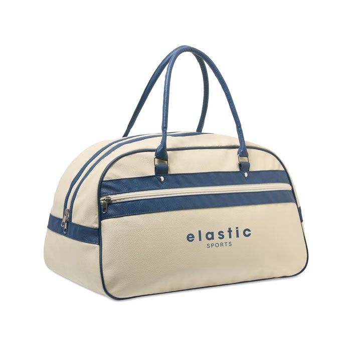 MO2987-13Nostalgic Sporttasche PU_ beige
