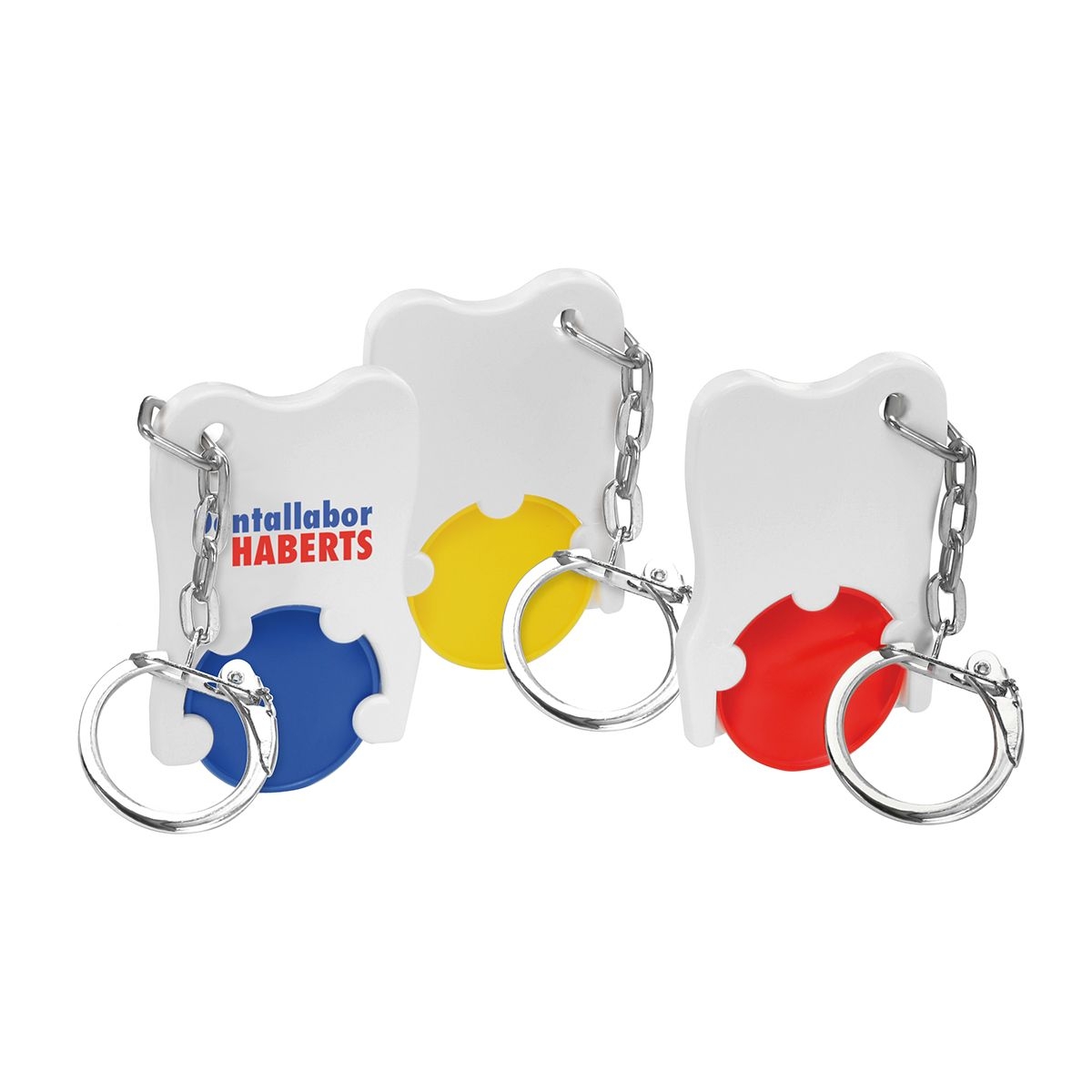 HE8287KChiphalter mit 1€-Chip _Zahn_