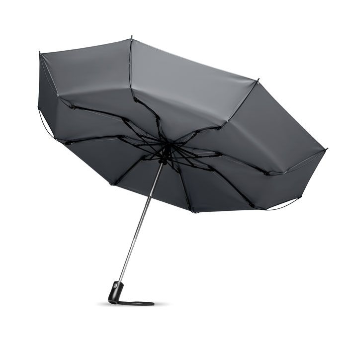 MO9092-07Dundee Foldable Reversibler Regenschirm_ grau