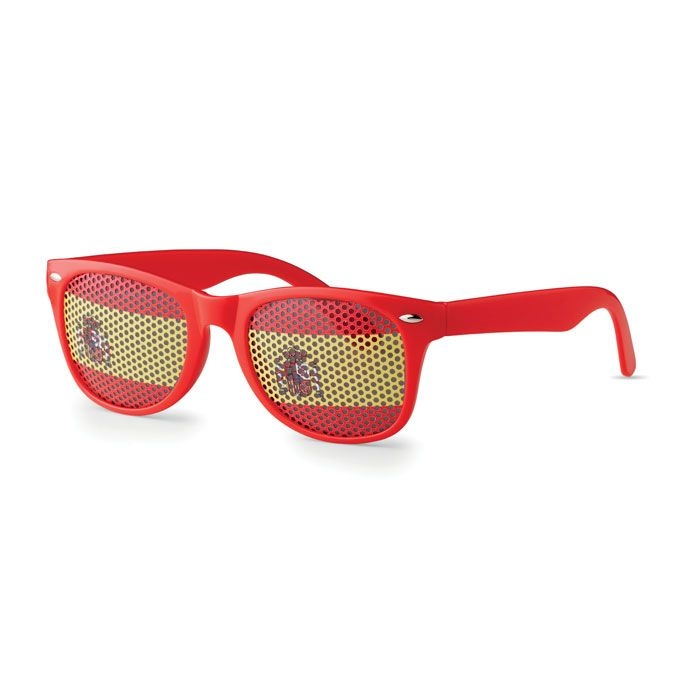 MO9275-05Flag Fun Fan Sonnenbrille_ rot