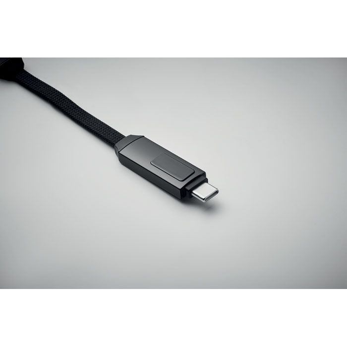 MO2682-03Keysto 60W Schluesselring-Ladekabel_ schwarz