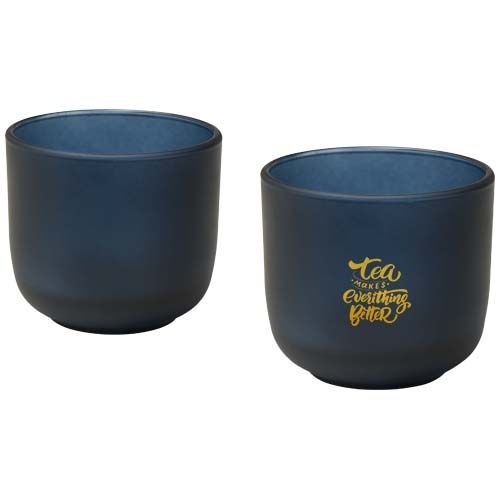 PF126400-2Mal 200 ml Glasbecher – 2er-Set_ hale blau