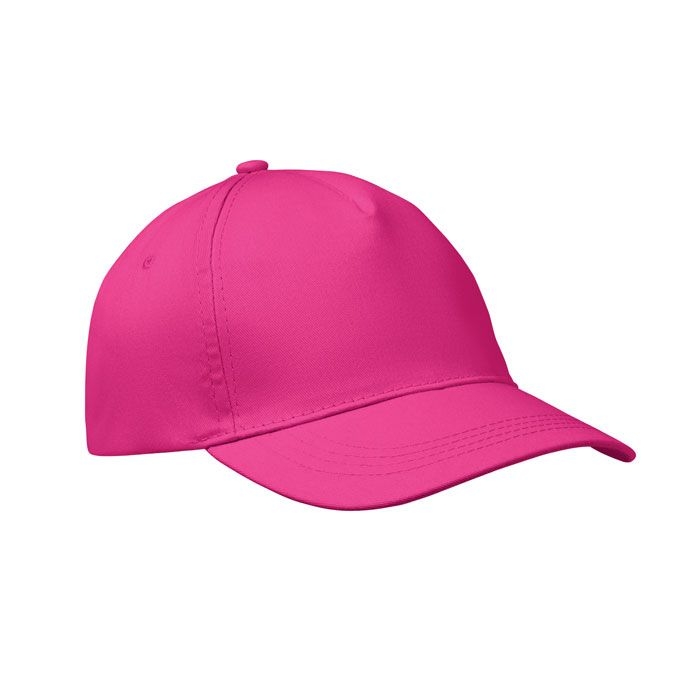 MO1447-38Buzz Baseball cap 5 panels 160g_m²_ fuchsia