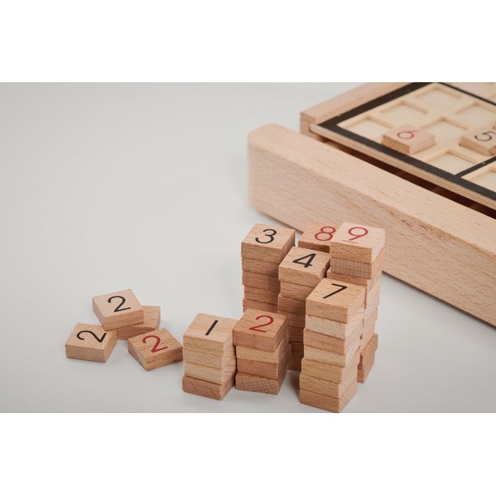 MO6793-40Sudoku-Brettspiel Holz_ holz