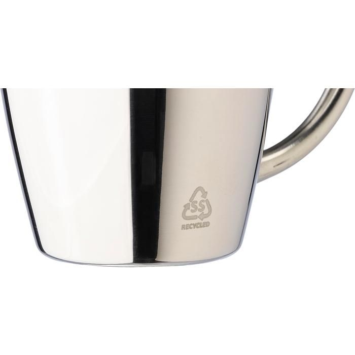 GI4665-32Recycelte Isolierbecher-Set aus Edelstahl Naya_ silber