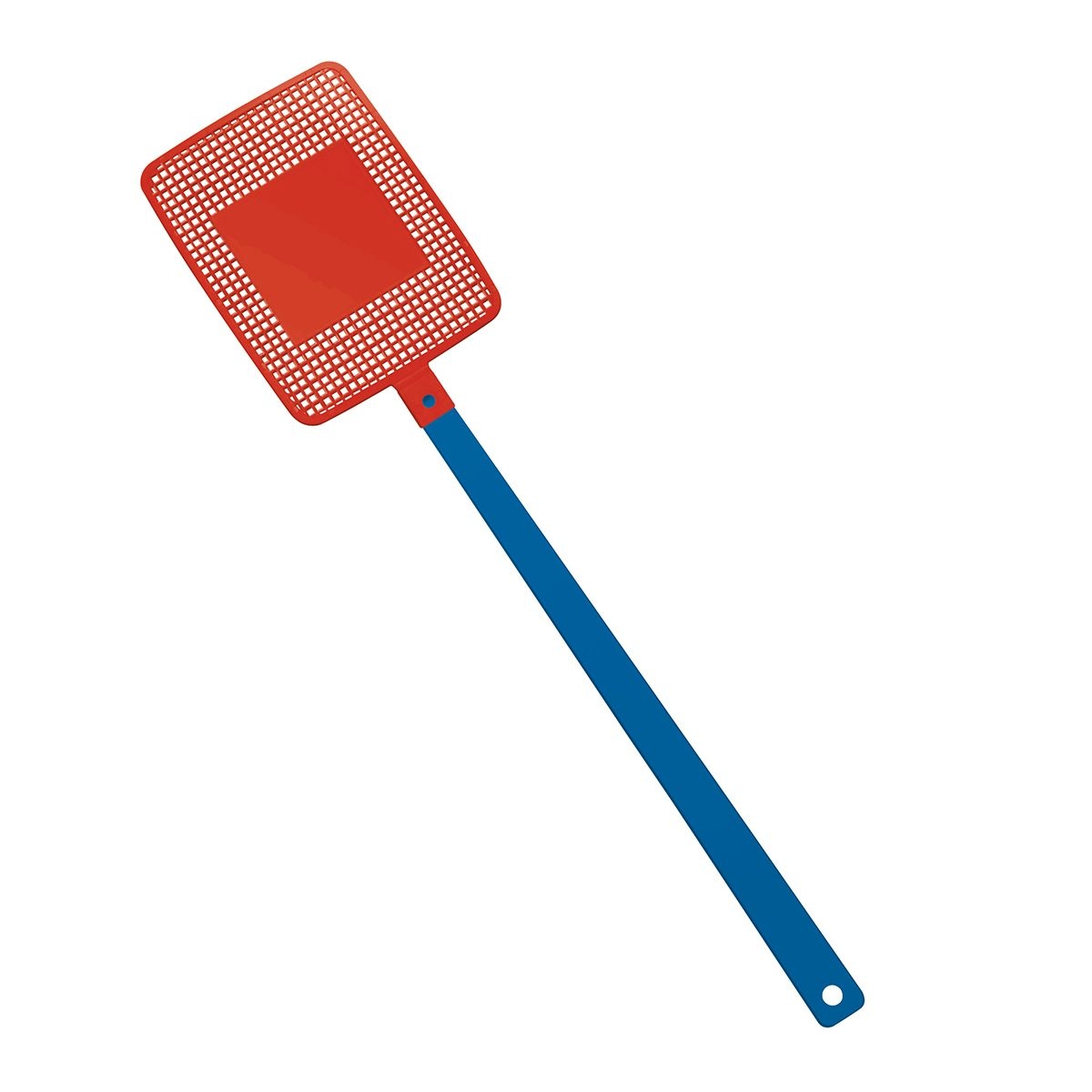 HE7806-3-1Fliegenklatsche _Rechteck_ blau_ rot