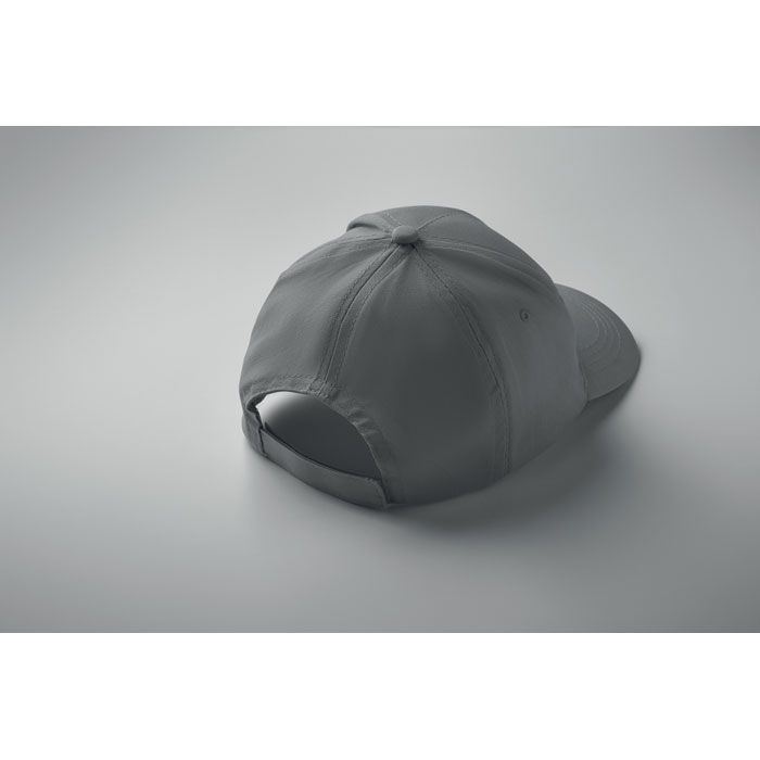 MO1447-07Buzz Baseball cap 5 panels 160g_m²_ grau