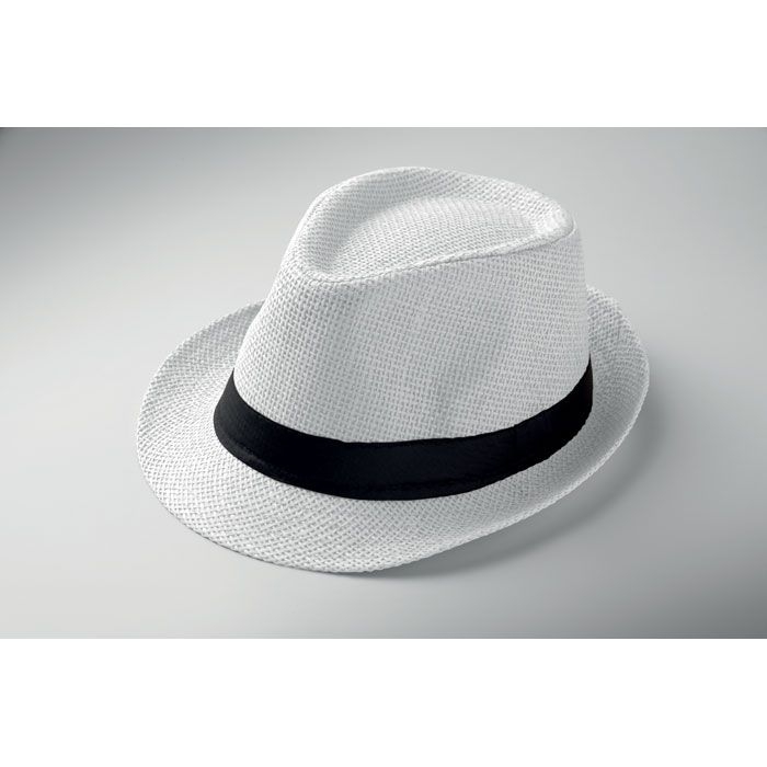 MO2367-06Boowie Papierstroh-Hut_ weiss