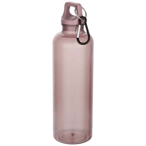 PF100877-4Oregon 750 ml RCS-zertifizierte Trinkflasche aus recyceltem Kunststoff mit Karabinerhaken_ altrosa