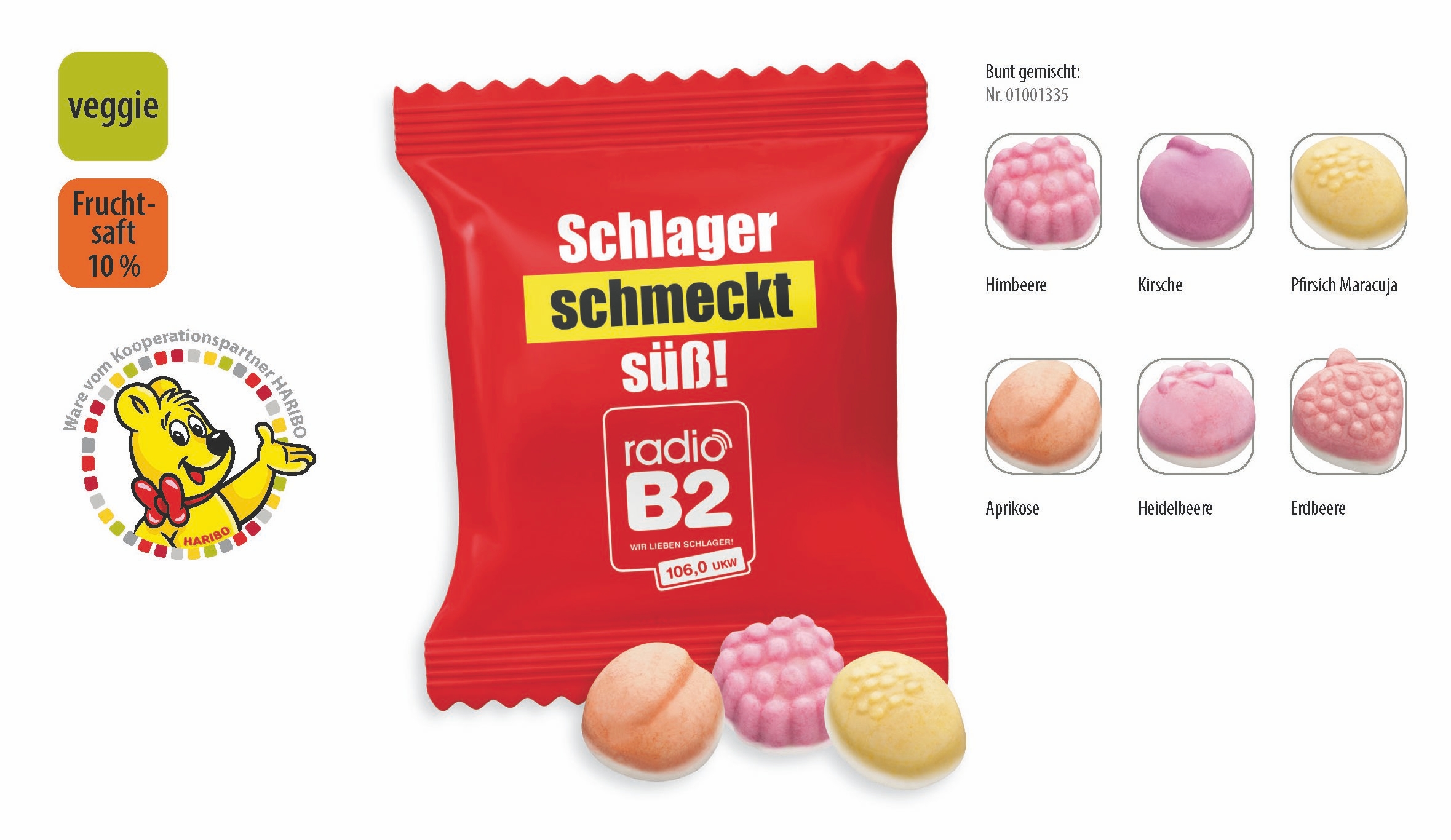 SW1335-1HARIBO Fruitmania Joghurt Werbetuete_HARIBO Fruitmania Joghurt_ weisse Folie