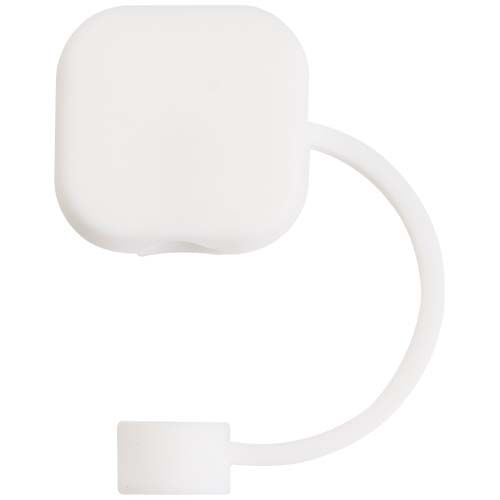 PF100875-1Sip Trinkhalm Abdeckung aus Silikon _ weiss