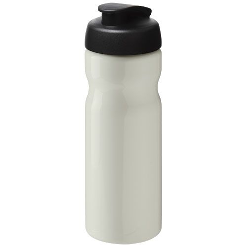 PF210097-21H2O Active® Eco Base 650 ml Sportflasche mit Klappdeckel_ elfenbeinweiss_schwarz