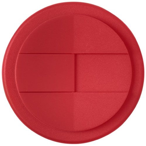 PF210695-17Americano® 350 ml Isolierbecher mit auslaufsicherem Schraubverschluss_ schwarz_rot